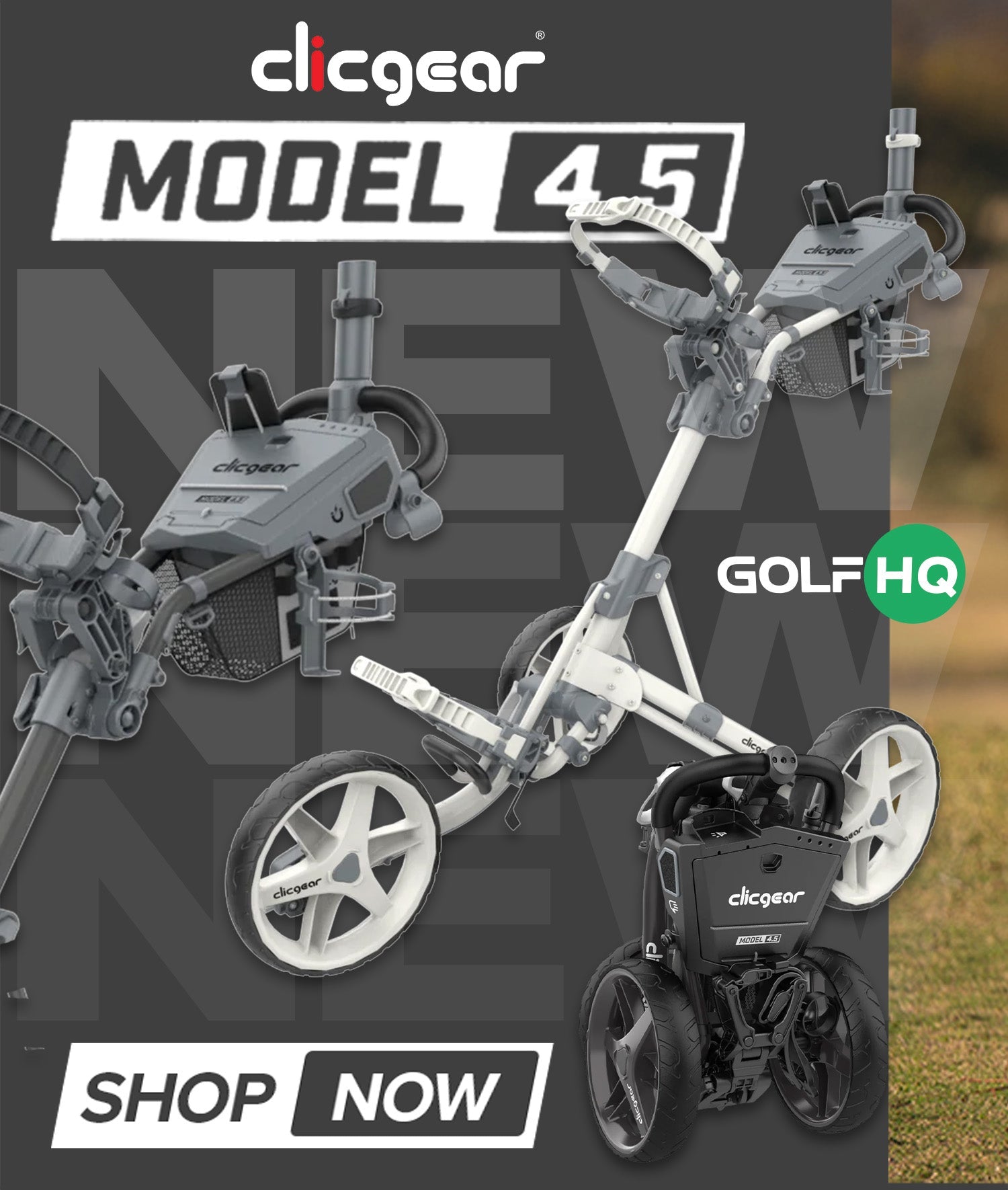 This Week: Clicgear Model 4.5 is Here! + Mini Hoshi Junior Gear, Titleist Limited Edition & More!