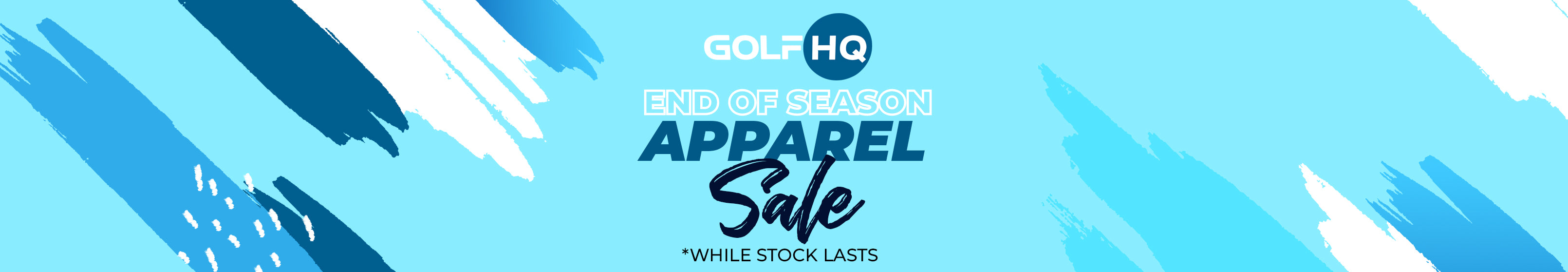 End of Season Apparel Sale!