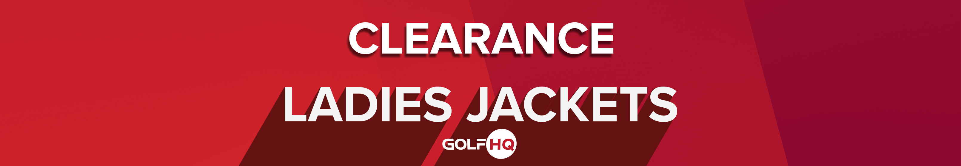 Ladies Clearance Golf Jackets Collection
