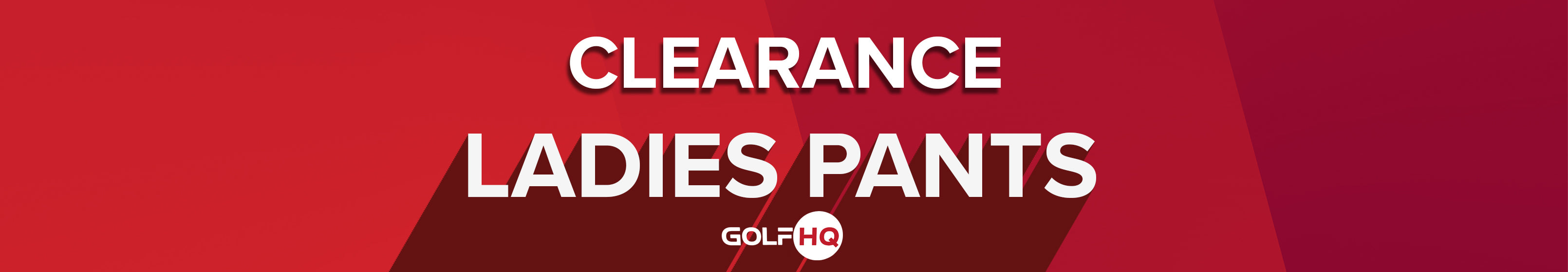 Ladies Clearance Golf Pants Collection