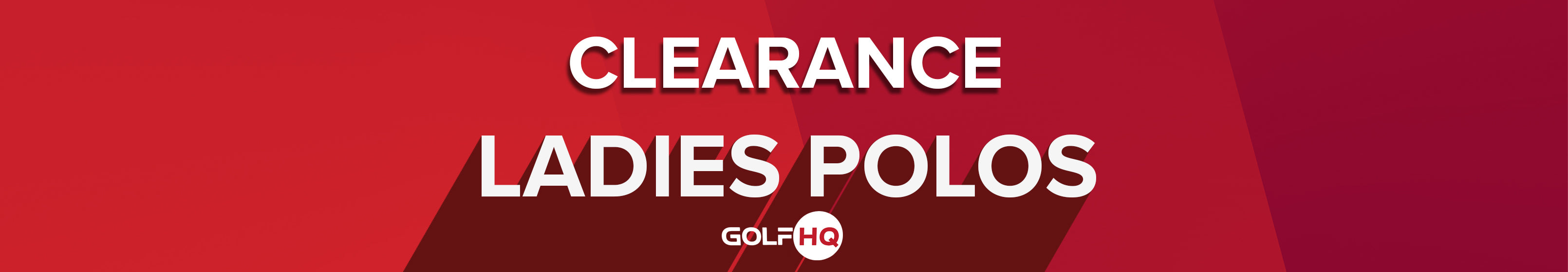 Ladies Clearance Golf Polos Collection