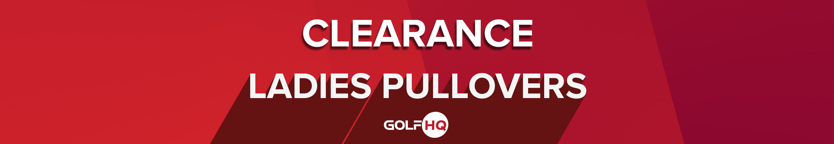 Ladies Clearance Golf Pullovers Collection