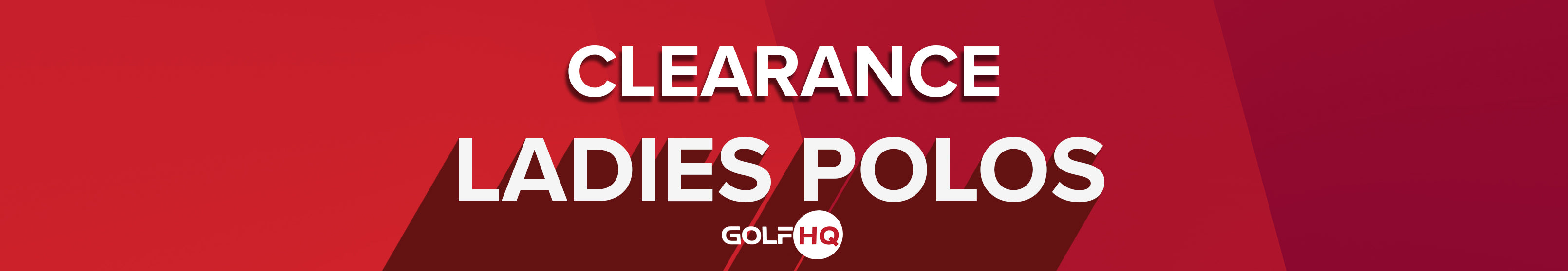 Ladies Clearance Polos