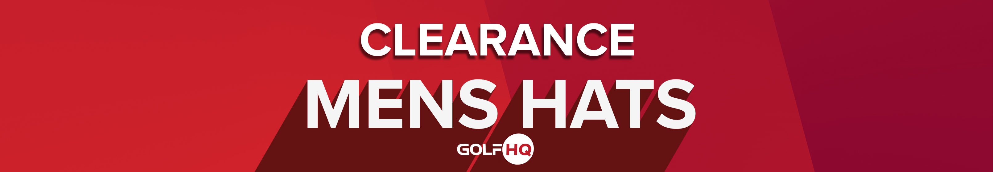 Men's Clearance Golf Hats Collection