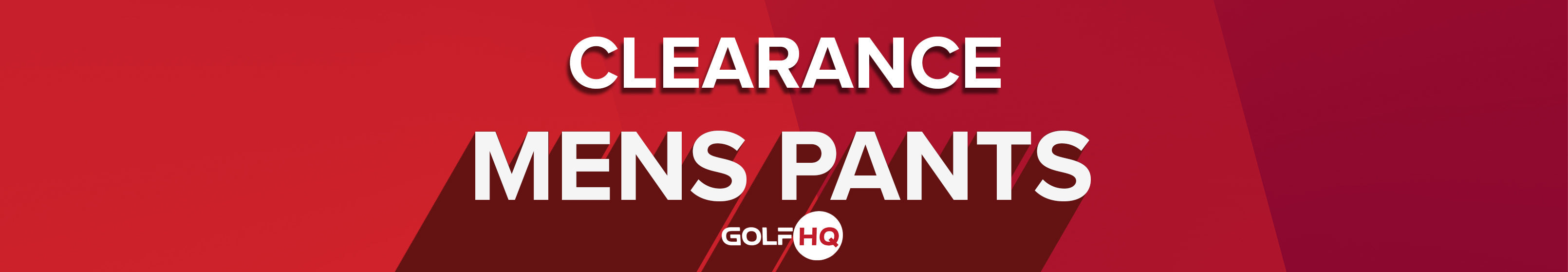 Men`s Clearance Golf Pants Collection