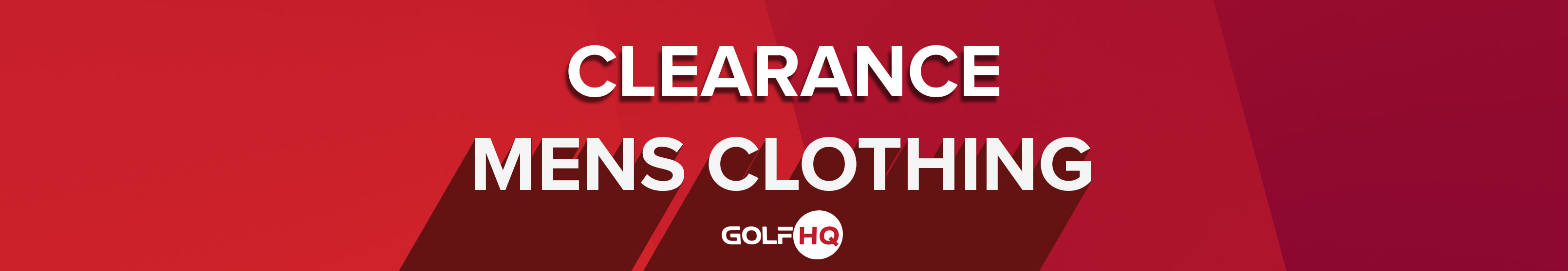 Mens Clearance Golf Clothing