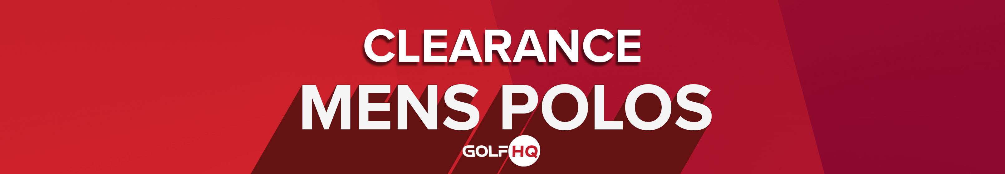 Mens Clearance Golf Polos