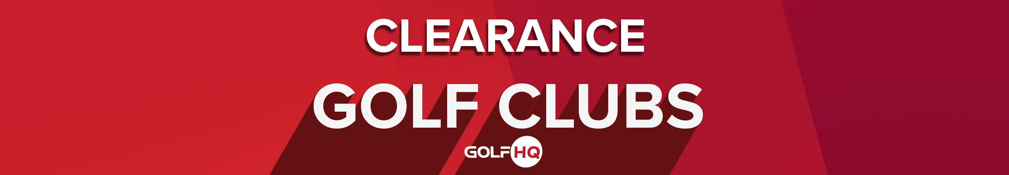 Clearance Golf Clubs