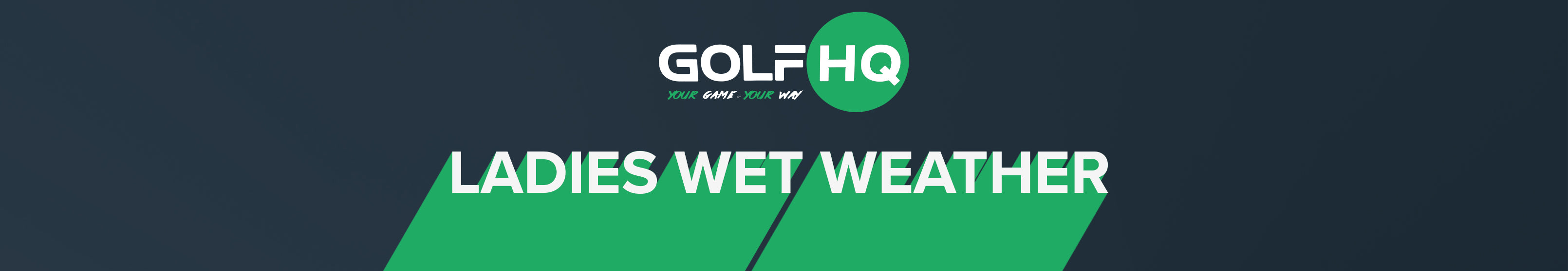 Ladies Wet Weather Apparel