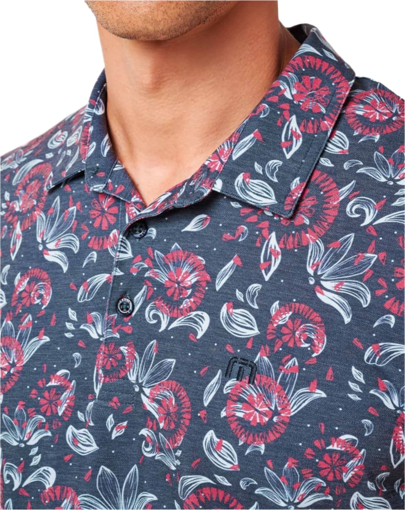 TravisMathew Featherweight Polo - Flourish