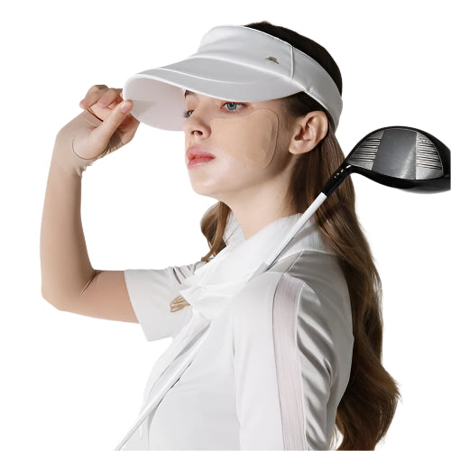 Clobirdie UV Protection Women's Arm Sleeves - Skin Colour