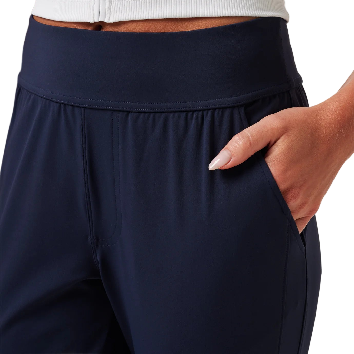 TravisMathew Ladies Moveknit Resilience Pants - Navy Blazer