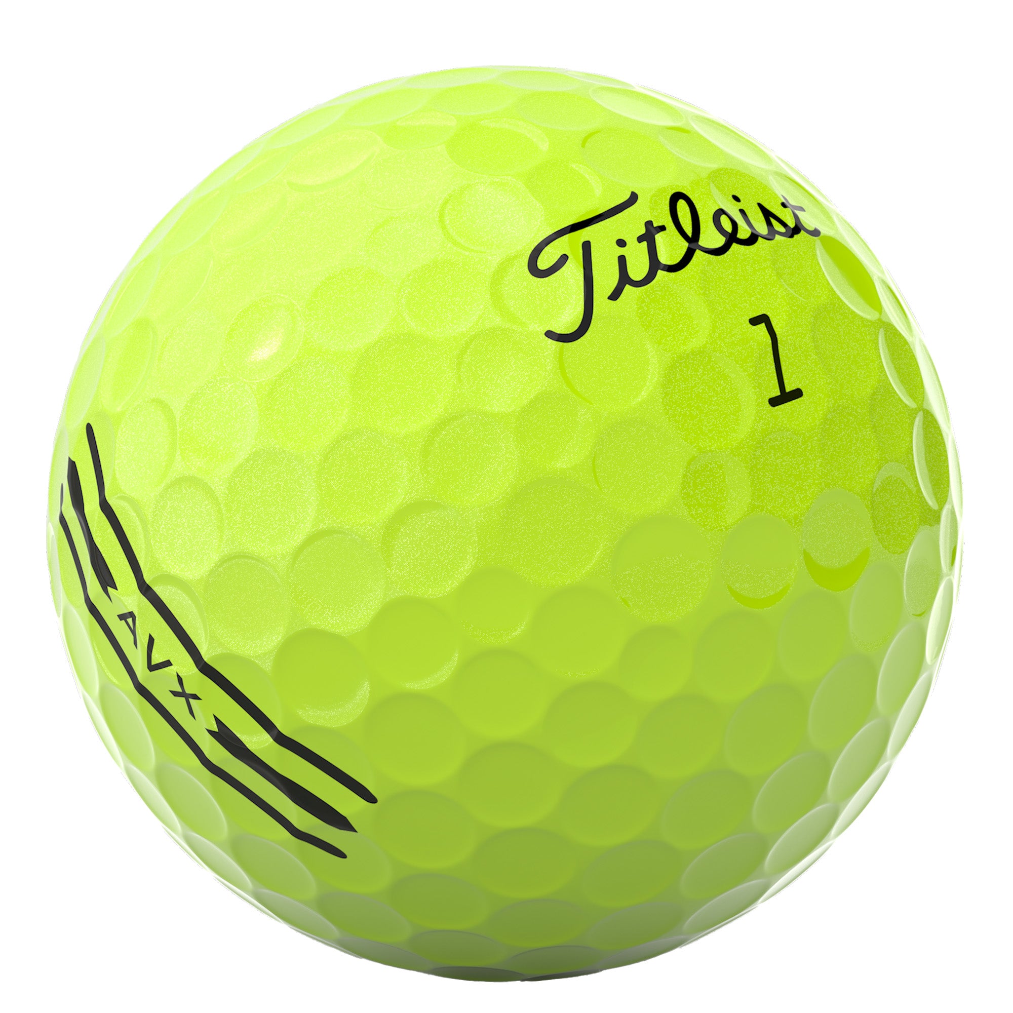 Titleist AVX '24 Yellow Golf Balls - Sleeve