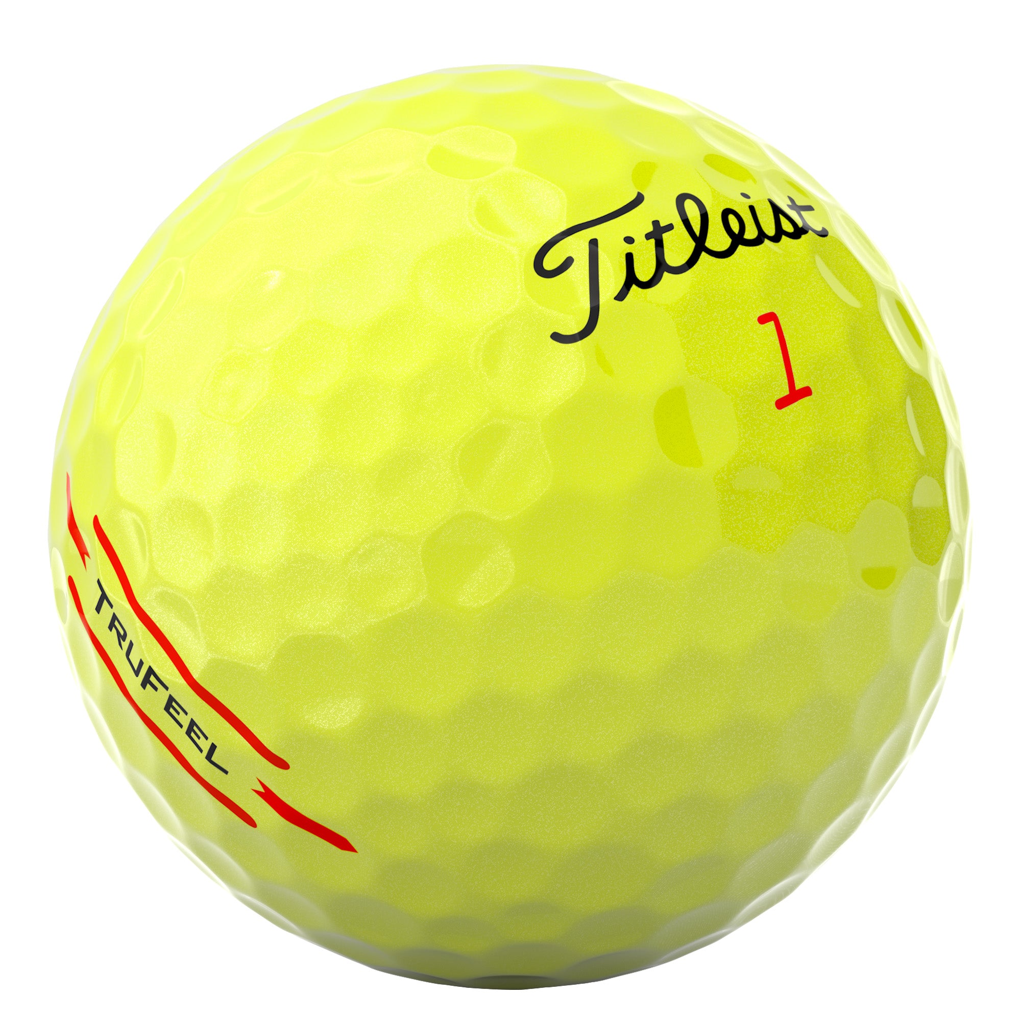 Titleist TruFeel '24 Yellow Golf Balls - Sleeve