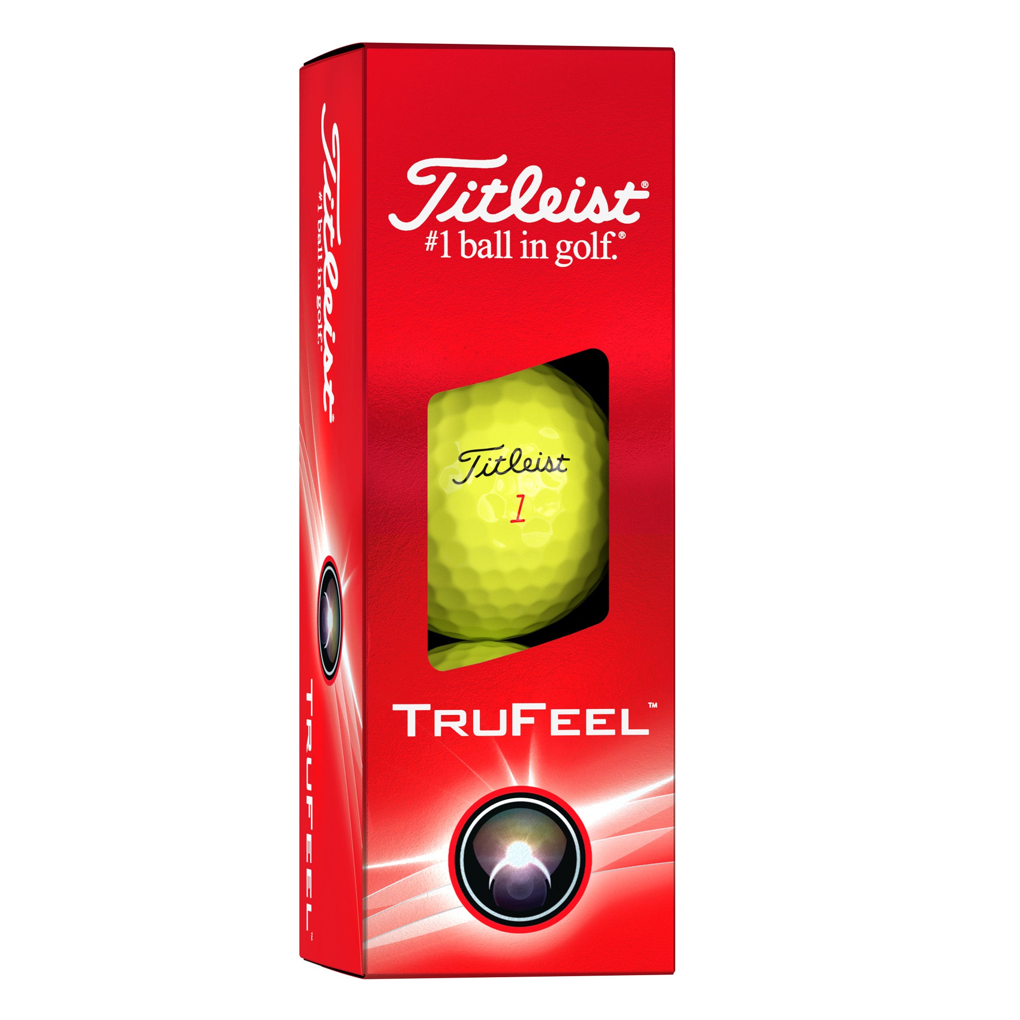 Titleist TruFeel '24 Yellow Golf Balls - Dozen