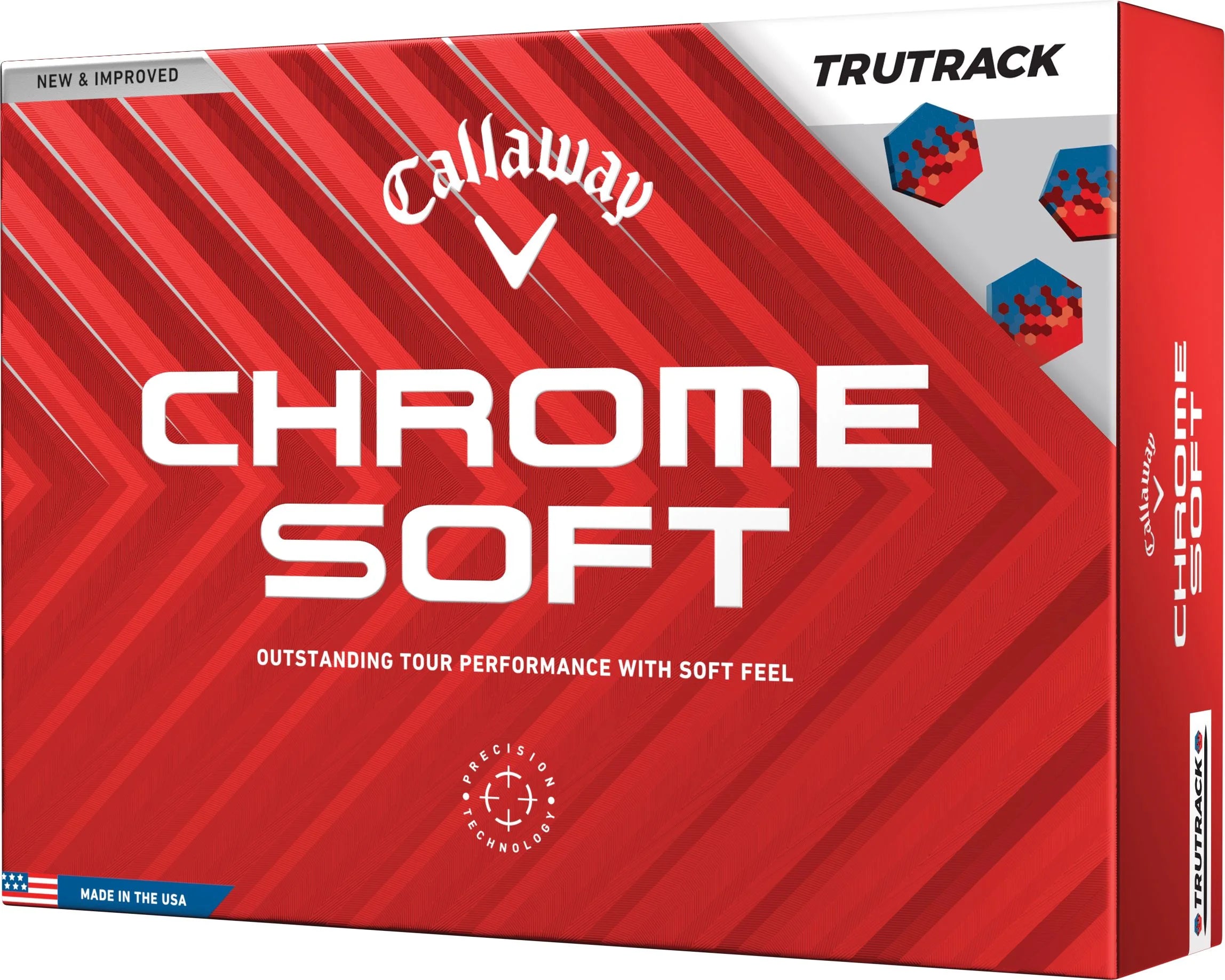 Callaway Chrome Soft Trutrack Golf Balls - Dozen