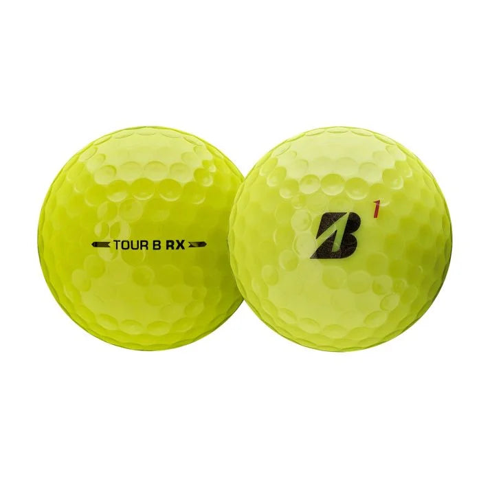 Bridgestone 26' Tour B RX Yellow Golf Balls - Sleeve