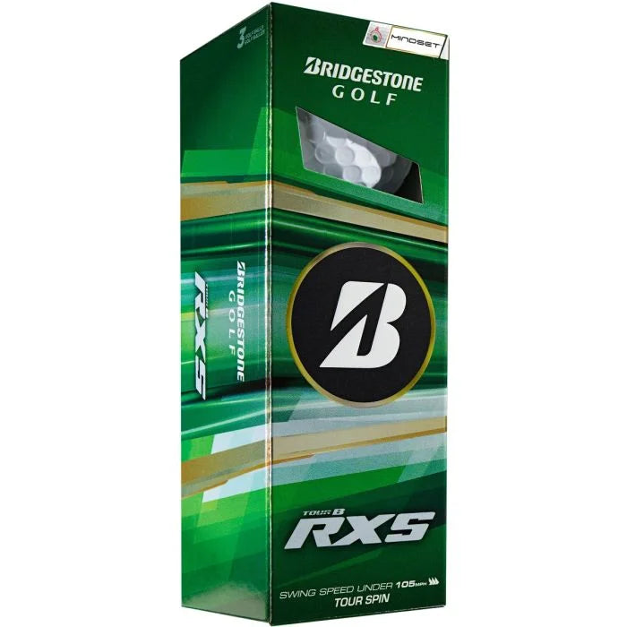 Bridgestone 26' Tour B RXS Mindset Golf Balls - Sleeve
