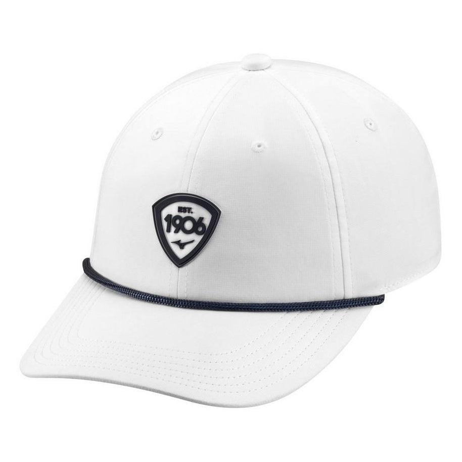 Mizuno Heritage 1906 Crest Cap - White