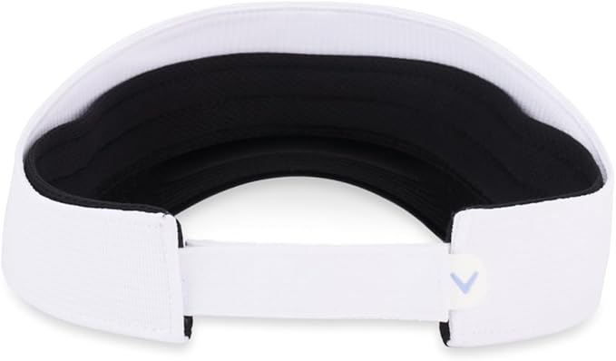 Callaway Ladies Liquid Metal Visor - White/Hydrangea