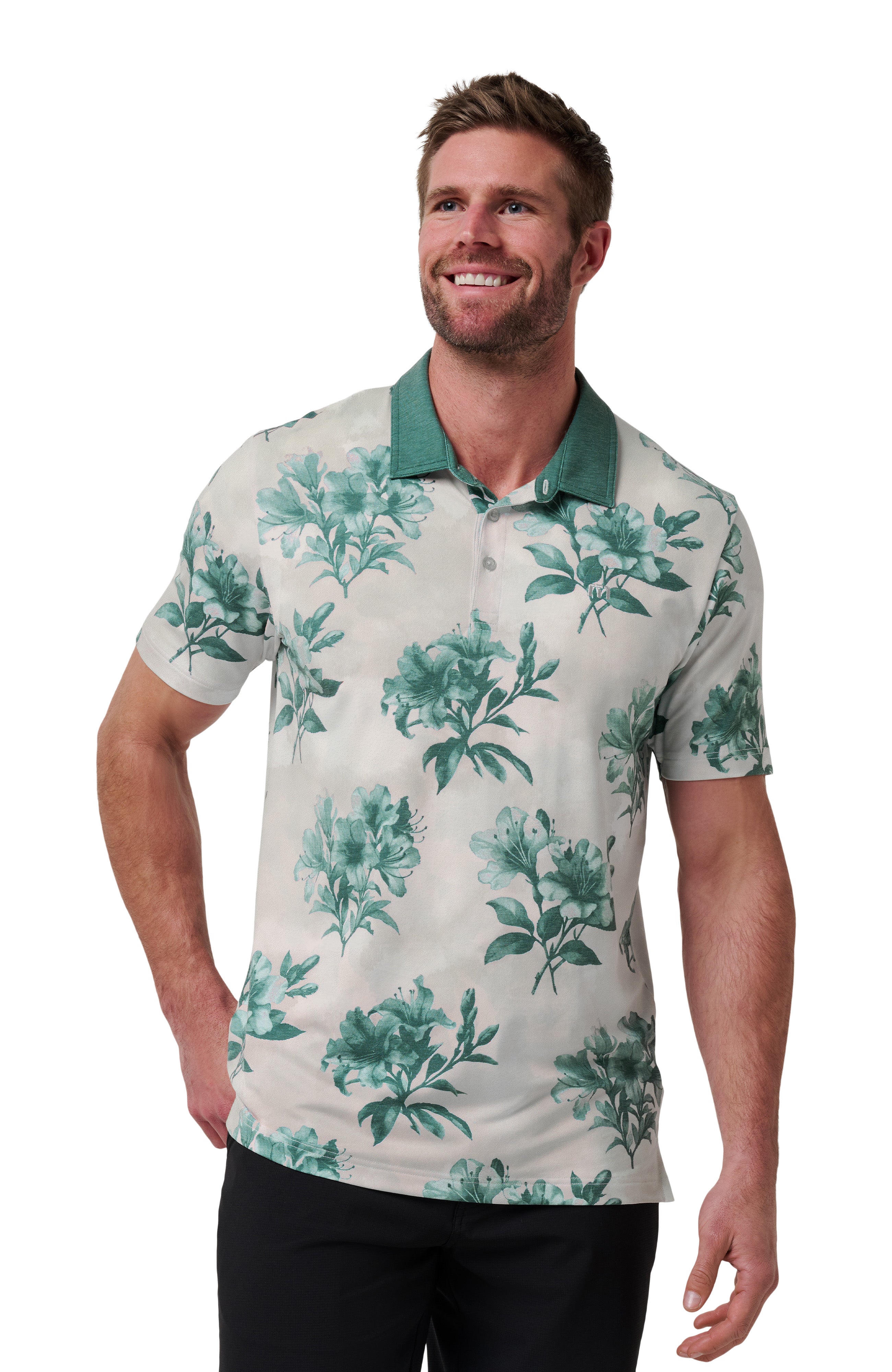 TravisMathew Featherweight Magnolia Polo