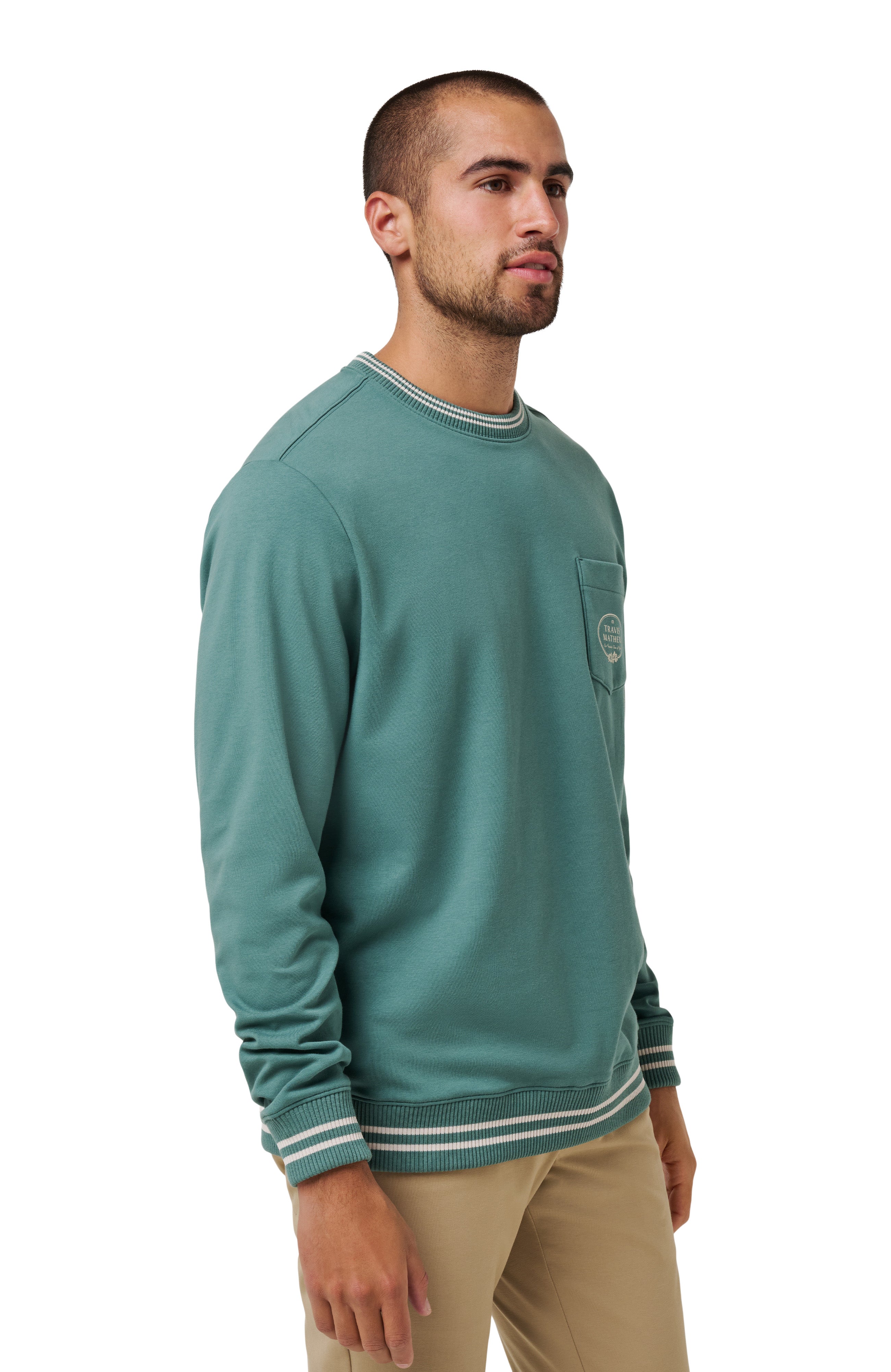 TravisMathew VIP Ticket Crew Neck