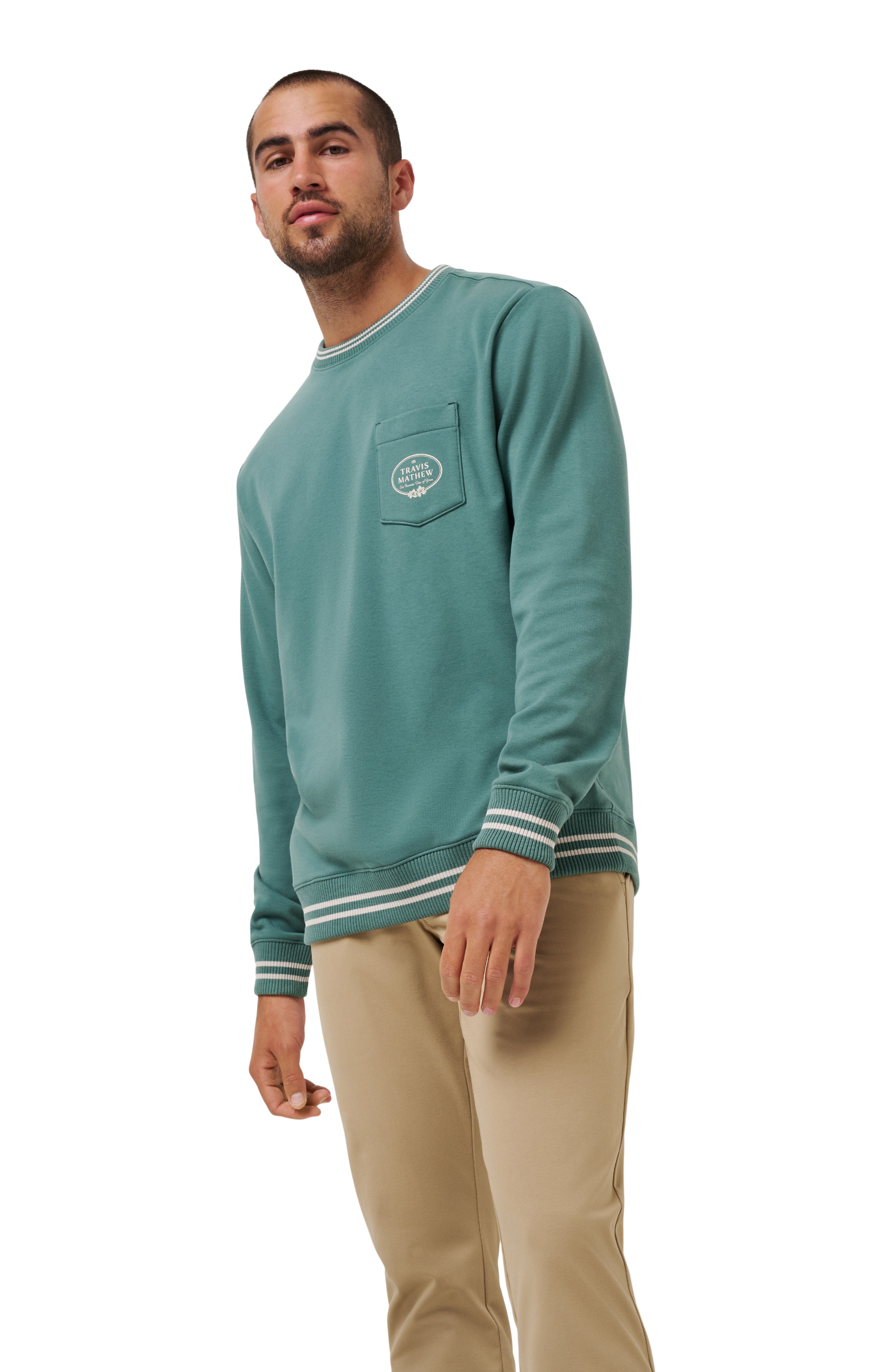 TravisMathew VIP Ticket Crew Neck