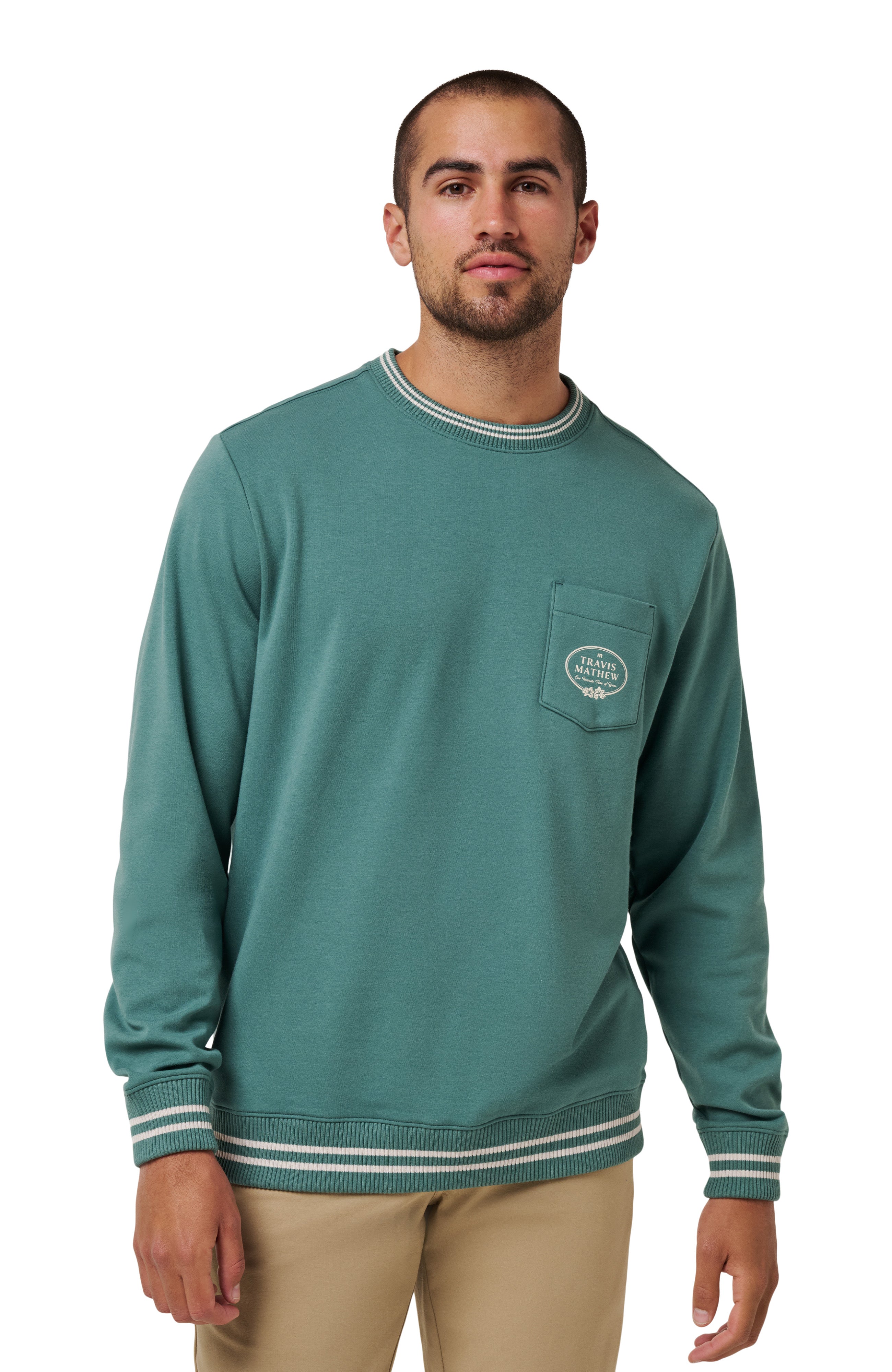 TravisMathew VIP Ticket Crew Neck