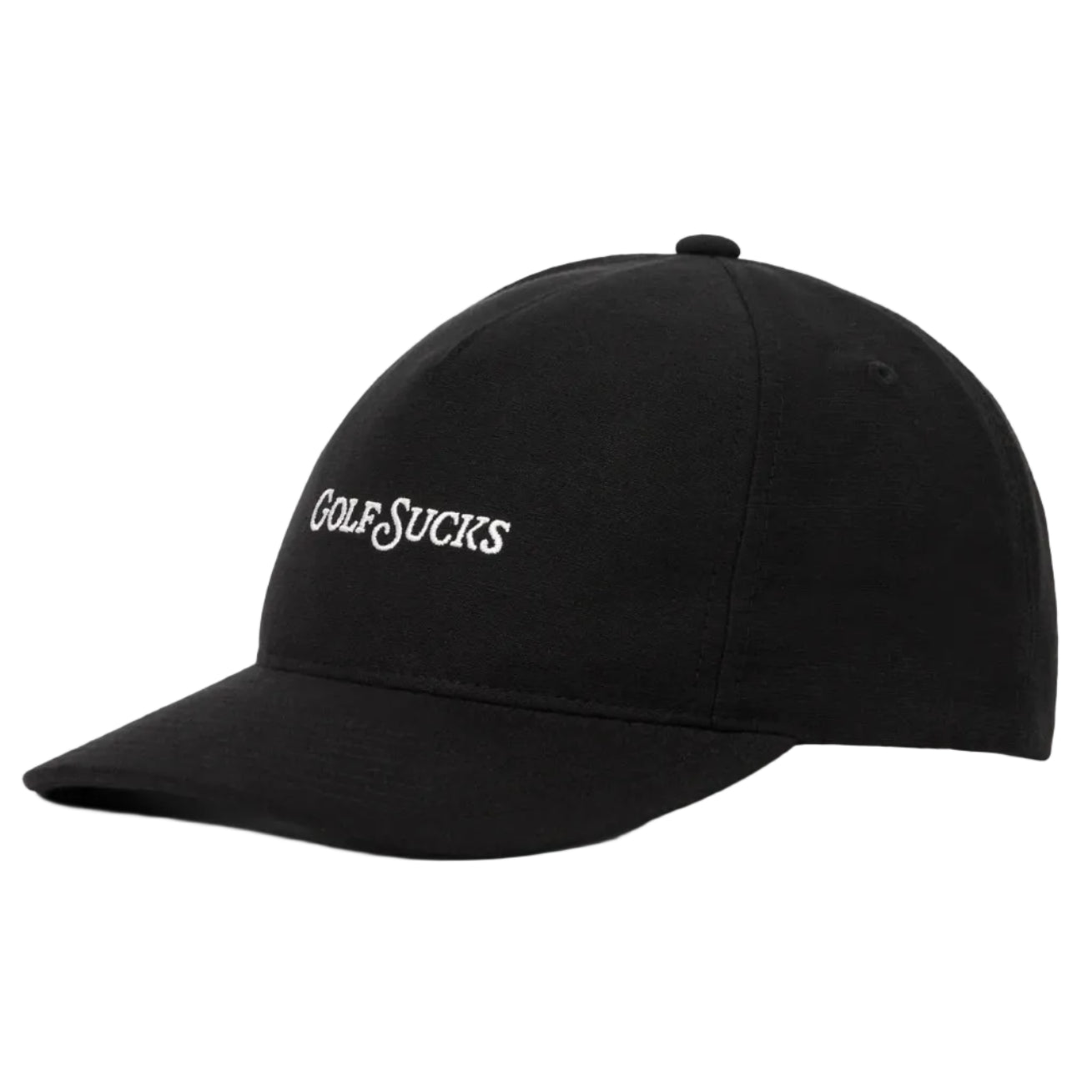 TravisMathew Golf Sucks Snapback Cap - Black