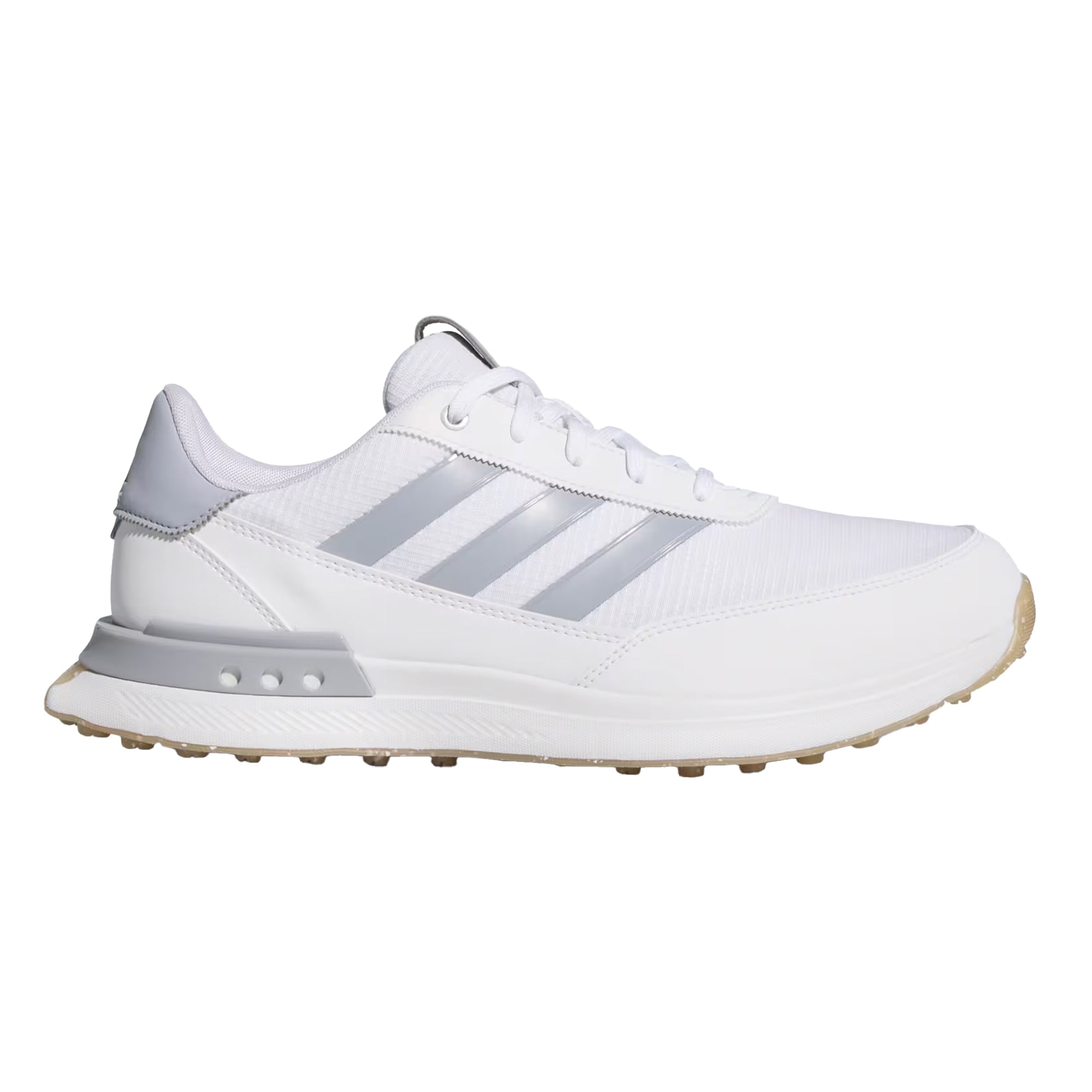 Adidas S2G Spikeless 24 Golf Shoes - Cloud White/Halo Silver/Gum