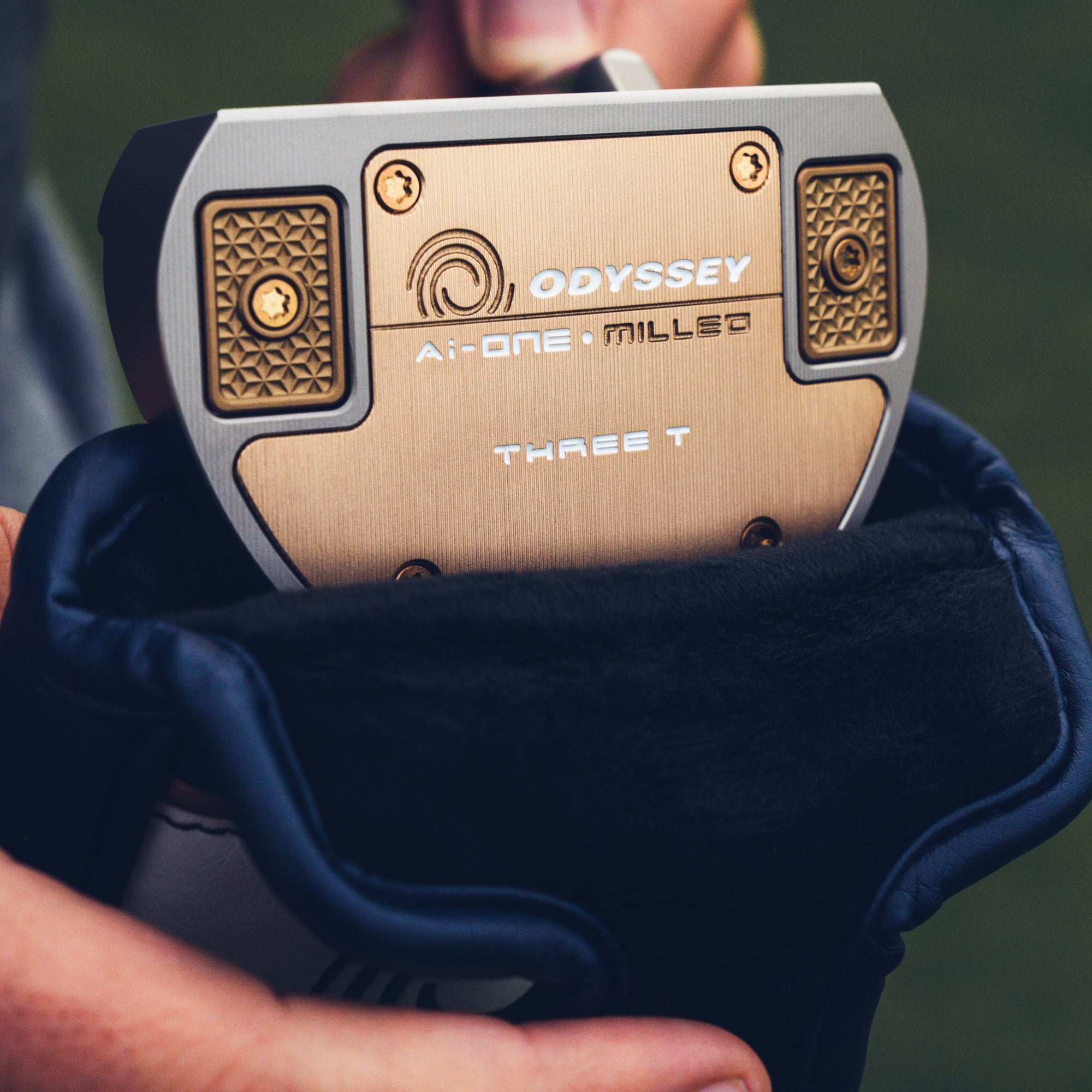 Odyssey Ai-ONE Silver Milled Three T S Putter