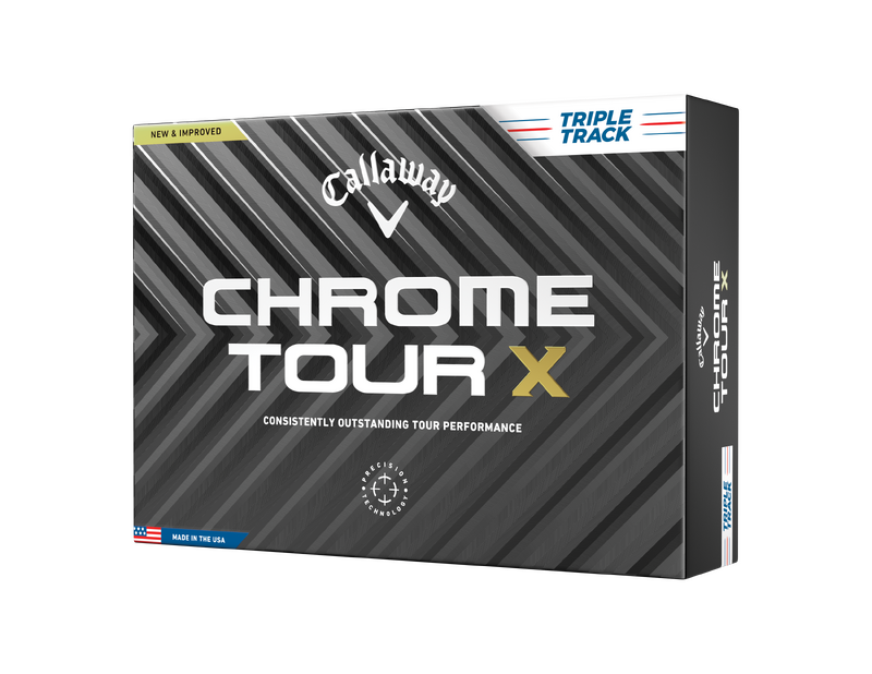Callaway Chrome Tour X Triple Track Golf Balls - Dozen