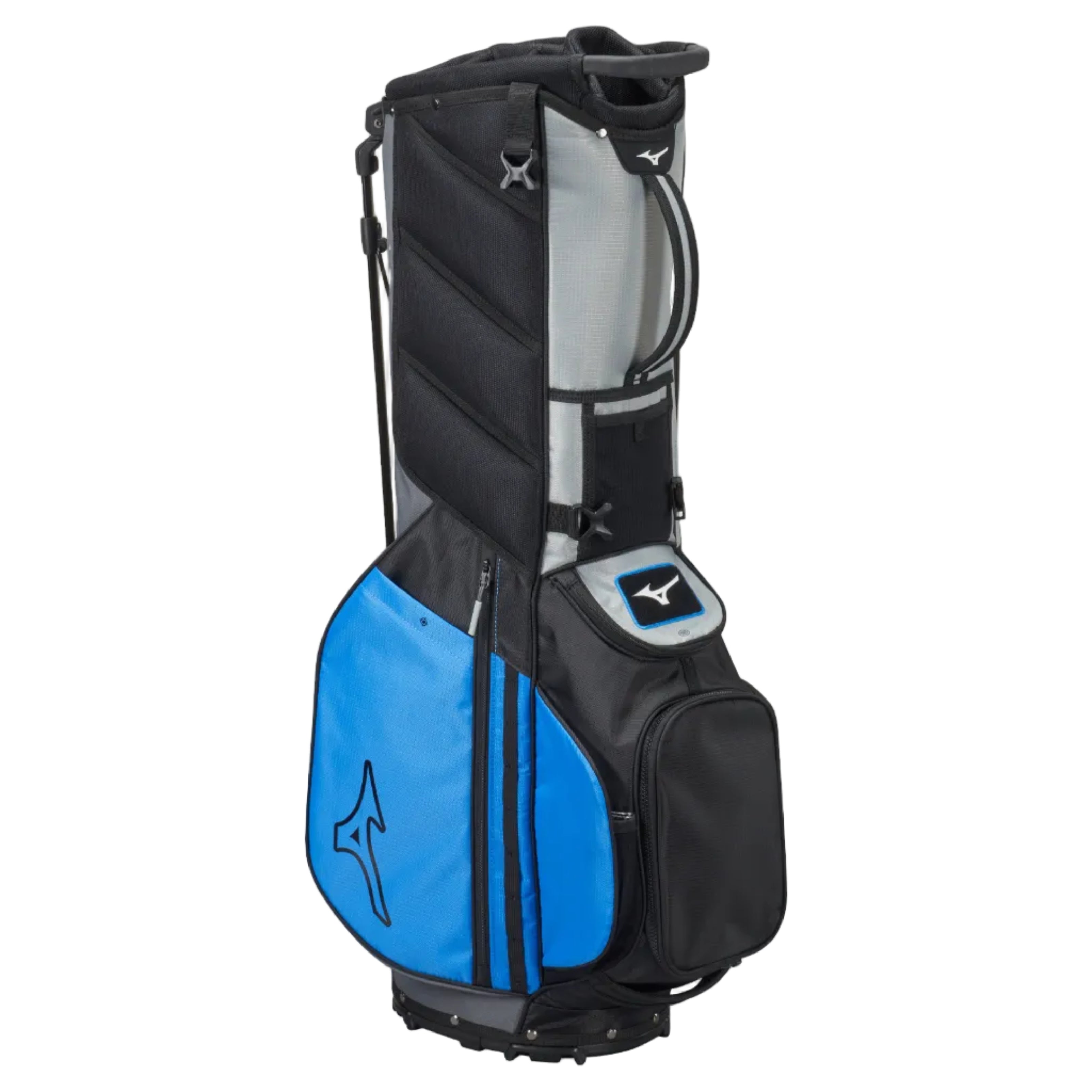 mizuno cart bag in brilliant blue
