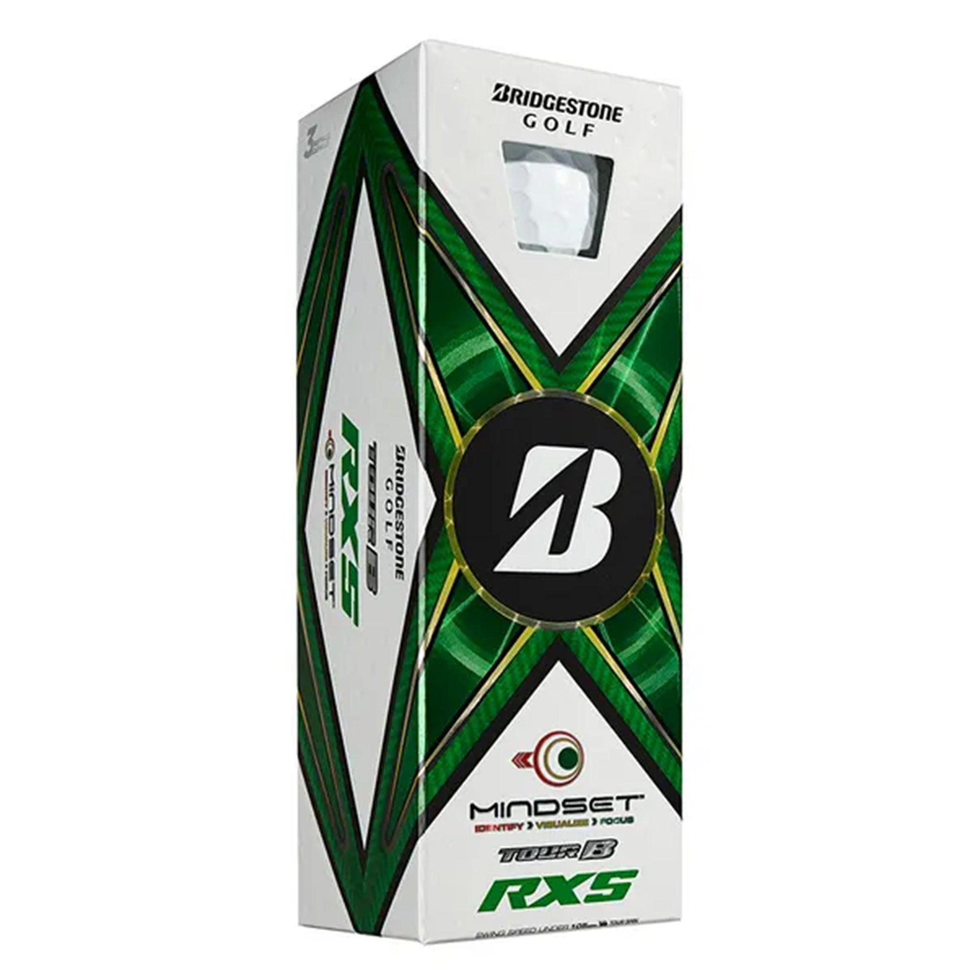 Bridgestone Tour B RXS MindSet '24 Golf Balls - Sleeve