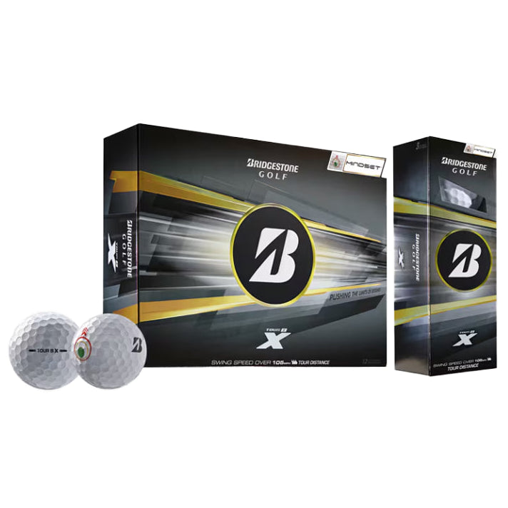 Bridgestone 26' Tour B X Mindset Golf Balls