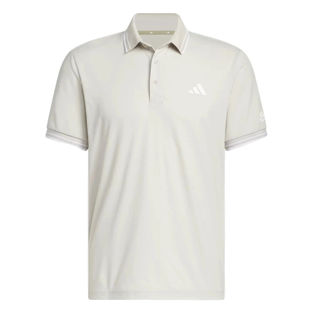 Adidas Men's Climacool Knit Polo Shirt - Beige