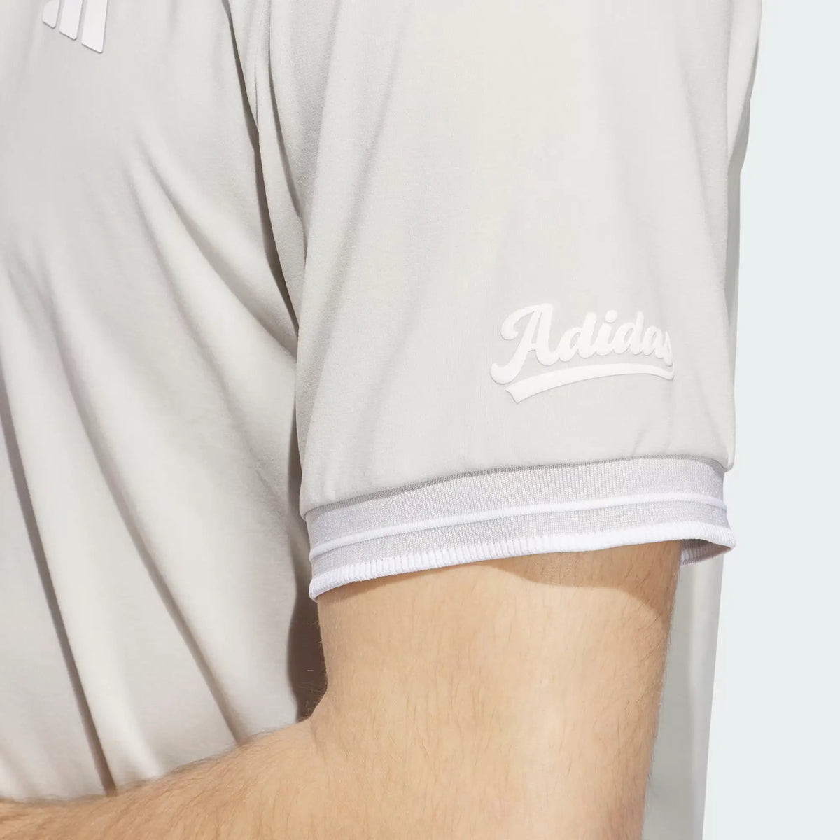 Adidas Men's Climacool Knit Polo Shirt - Beige