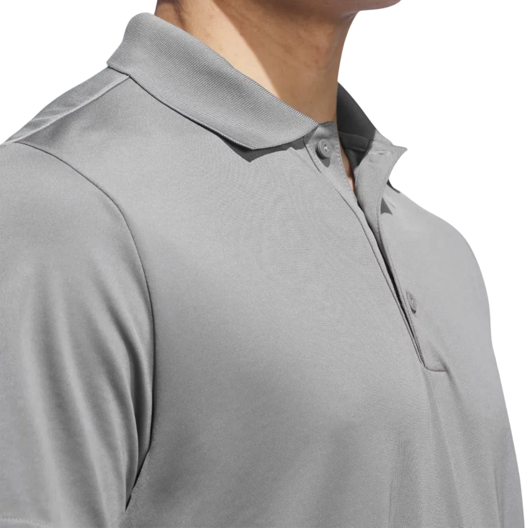 Adidas Mens Primegreen Performance Polo - Grey Three
