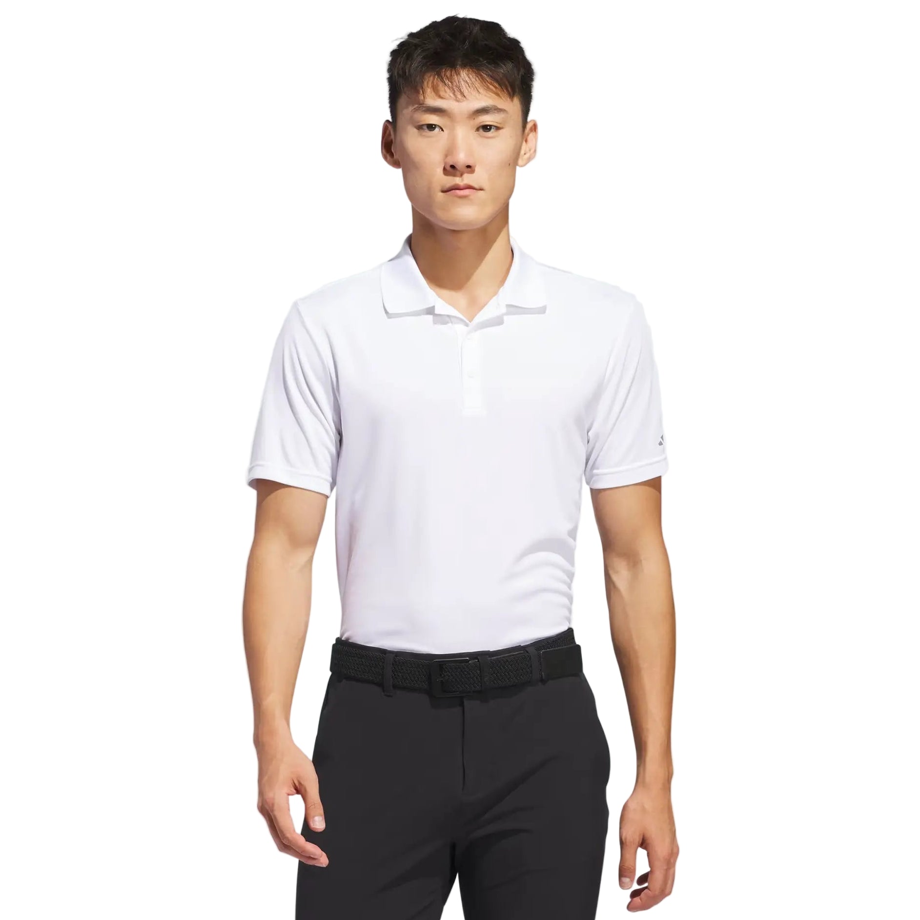 Adidas Mens Primegreen Performance Polo - White