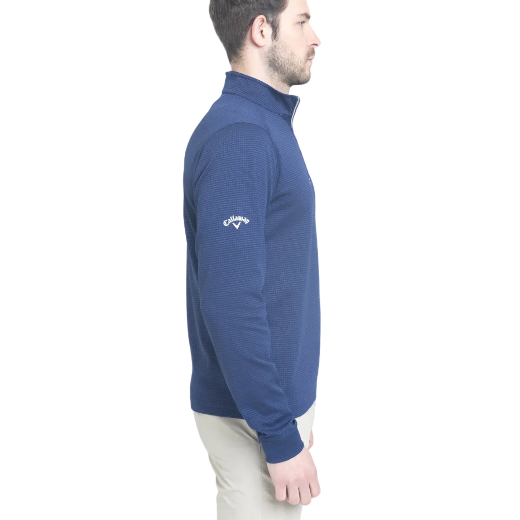 Callaway Lonsdale Quarter Zip Pullover - Medieval Blue