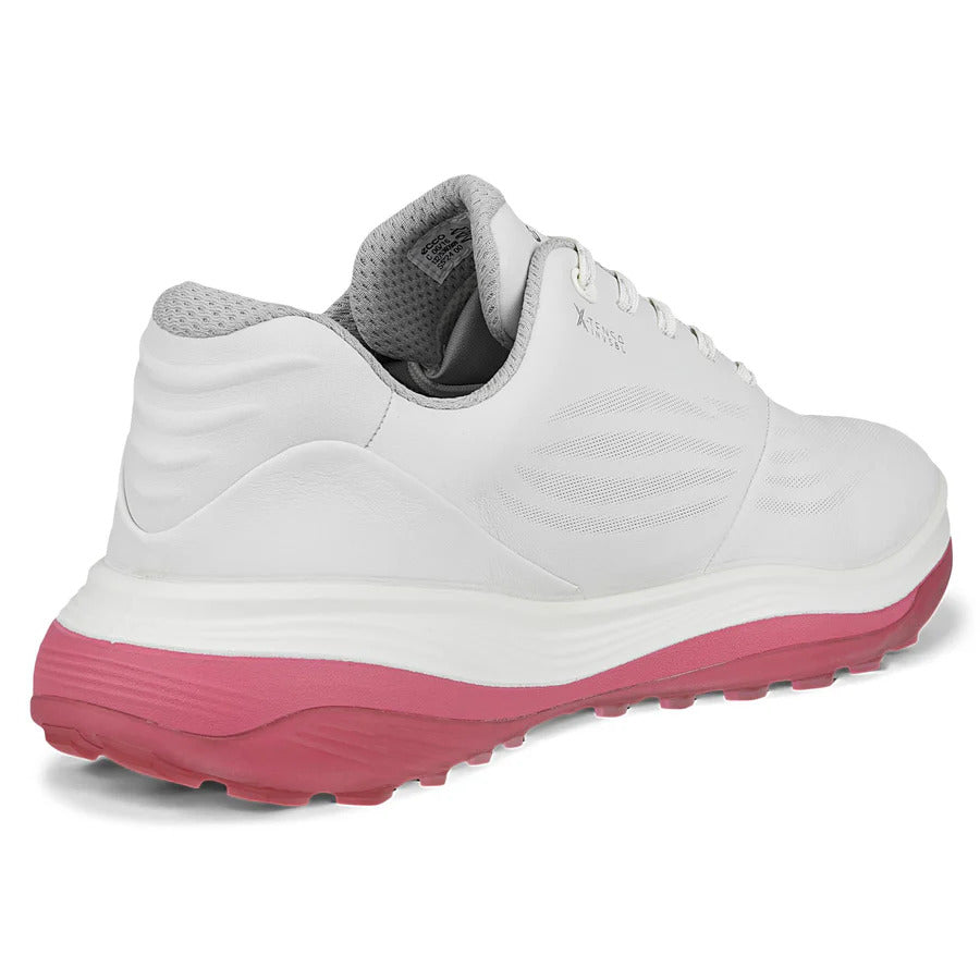 Ecco 2024 LT1 Women’s Golf Shoes - White/Bubblegum