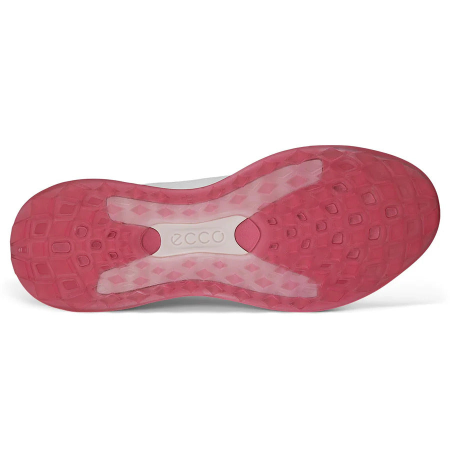 Ecco 2024 LT1 Women’s Golf Shoes - White/Bubblegum