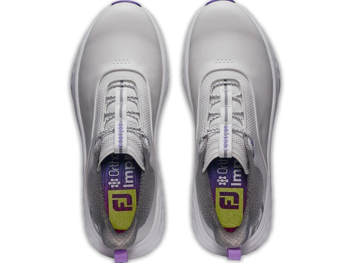 FootJoy Women's Quantum Golf Shoes - Grey/White/Purple