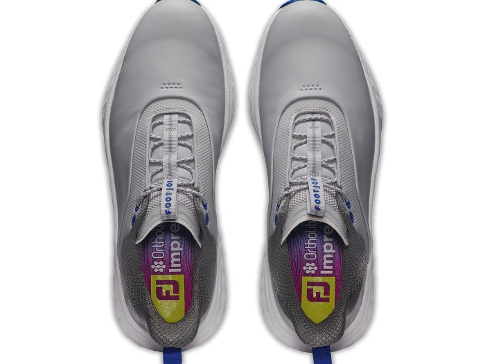 FootJoy Men's Quantum - Grey/White/Blue Golf Shoes