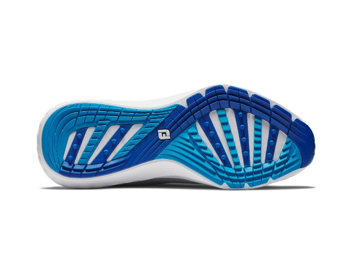 FootJoy Men's Quantum - Grey/White/Blue Golf Shoes