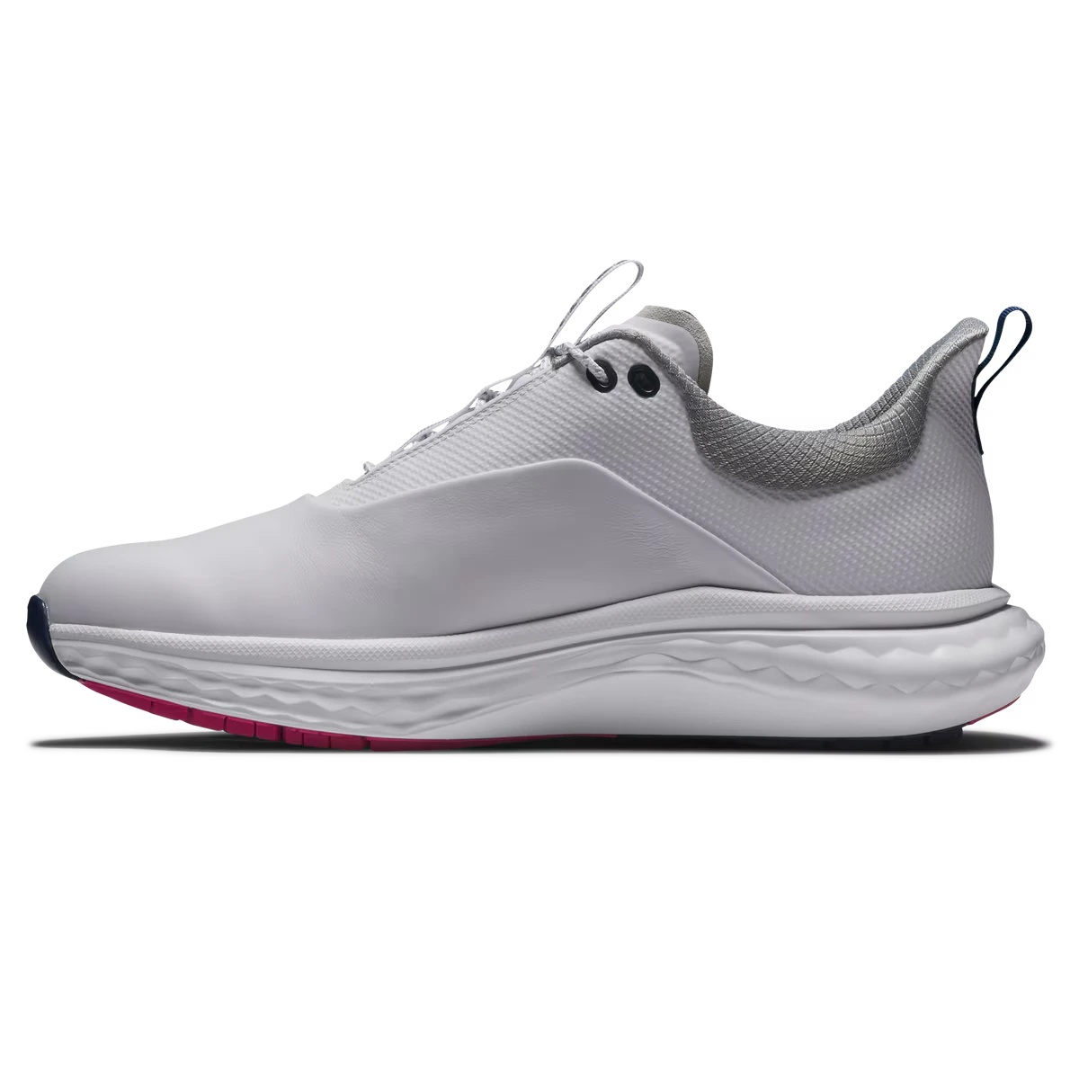 FootJoy Men's Quantum Golf Shoes - White/Blue/Pink