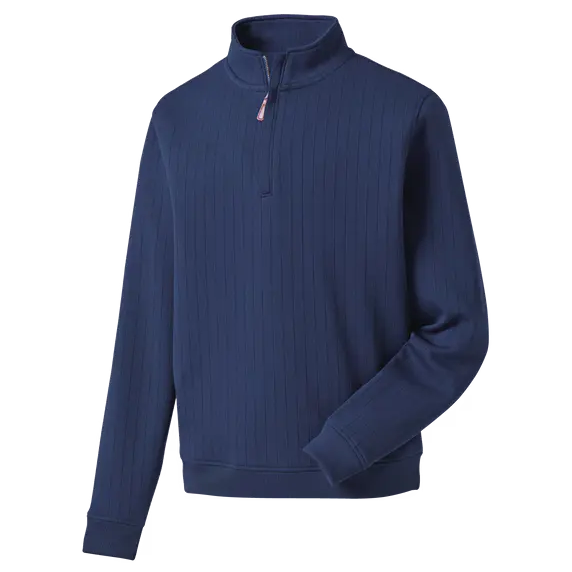 FootJoy Drop Needle Pullover - Navy