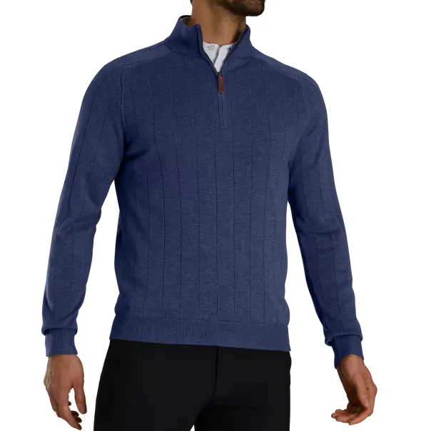 FootJoy Drop Needle Pullover - Navy