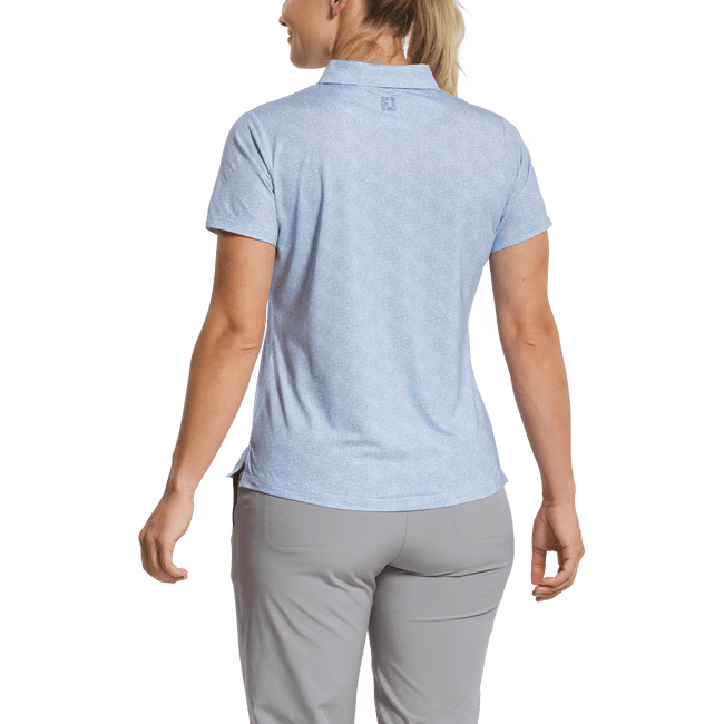 FootJoy Ladies Speckle Lisle Golf Polo