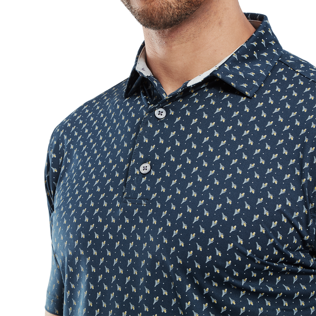 FootJoy Men's Flower Bud Foulard Polo